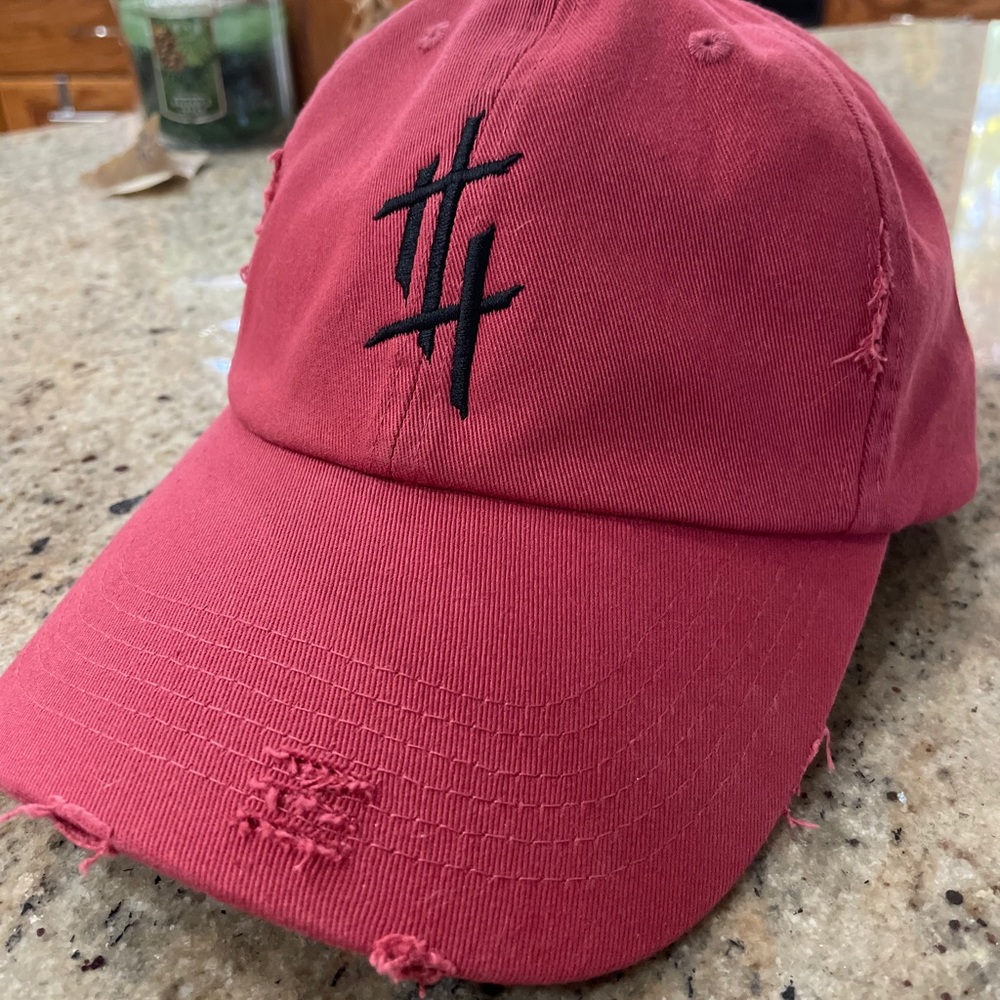 Distressed Faded Cap